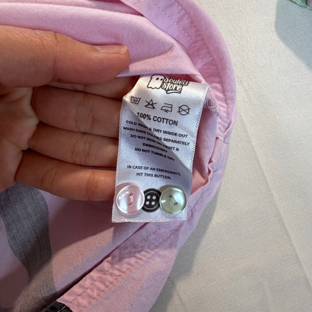 The Souled Store Women Pink/Green Mickey Mouse Printed Size XS 100% Cotton - Picture 7 of 8